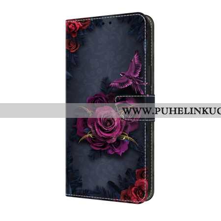 Kuoret Samsung Galaxy S25 Fe Tummia Ruusuja