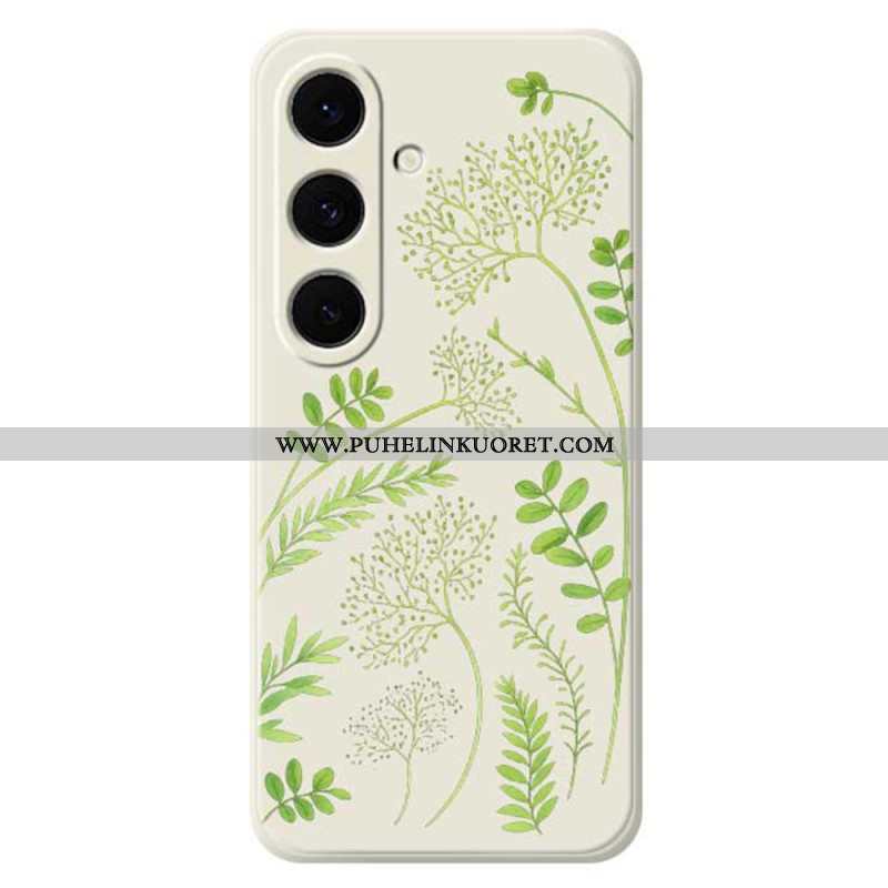 Kuori Samsung Galaxy S25 Fe Lehti-silikoni Suojakuori