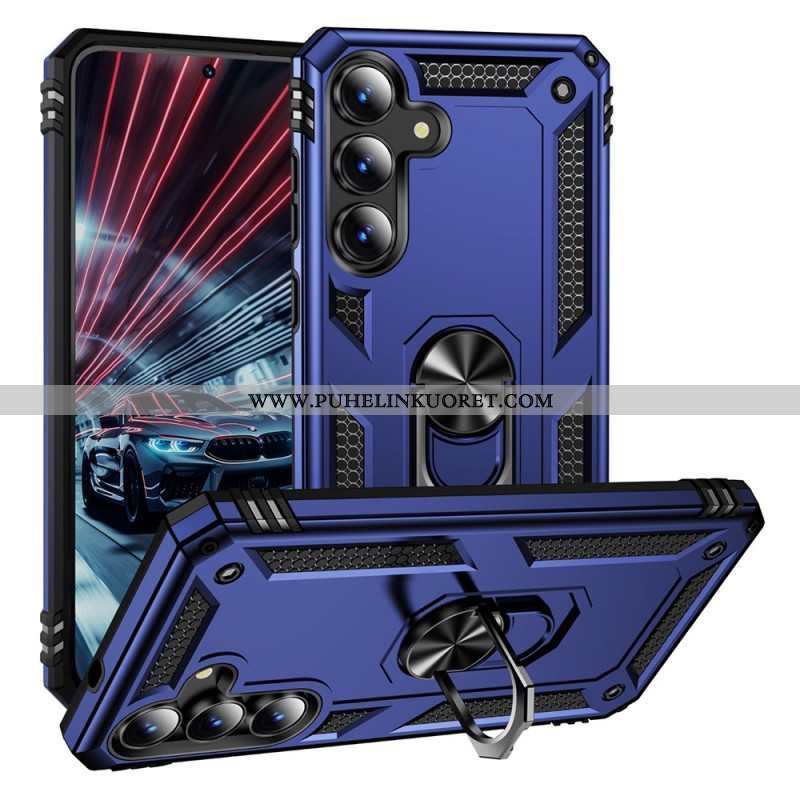 Kuori Samsung Galaxy S25 Fe Kestävä Kääntyvä Rengaspidike