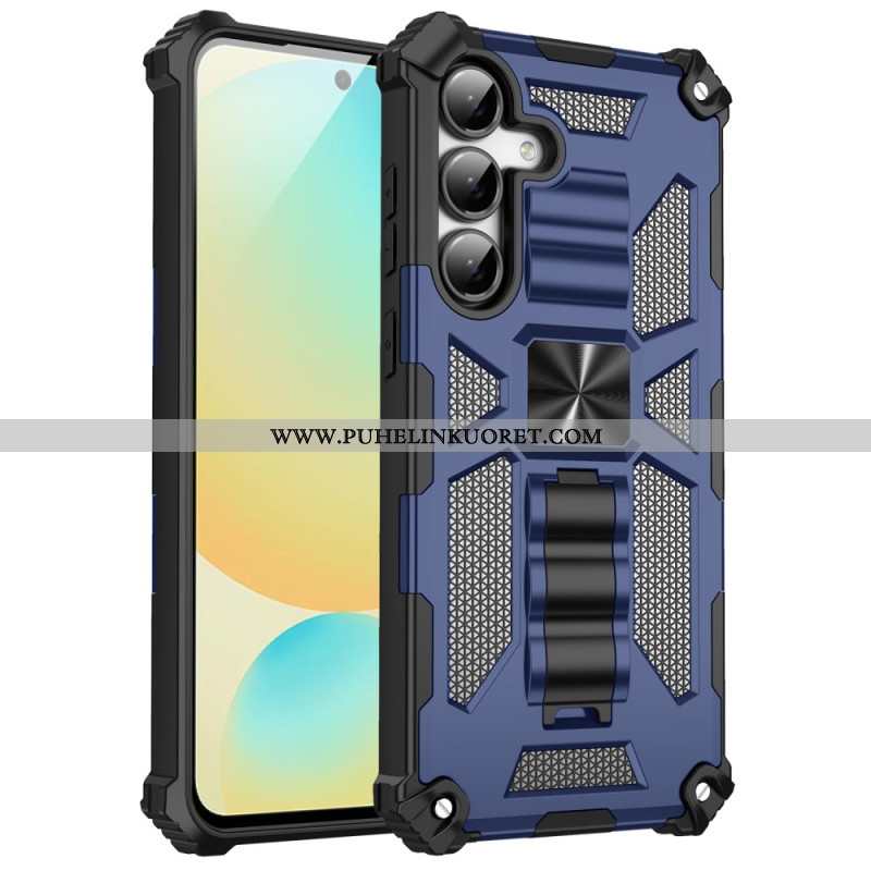 Kuori Samsung Galaxy S25 Fe Iskunkestävä Suoja Sisäänrakennetulla Jalustalla