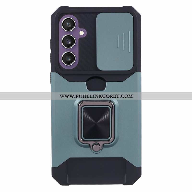 Kuori Samsung Galaxy S25 Fe Linssinsuoja Ja Jalusta