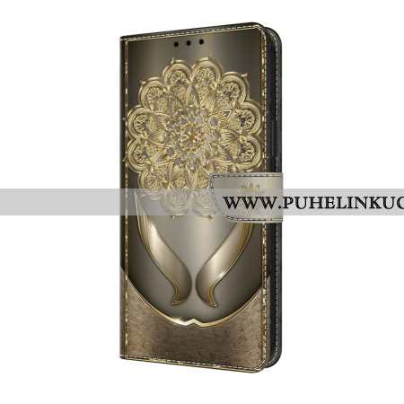 Kotelot Samsung Galaxy S25 Fe Puhelinkuoret Kultaisia Kukkia