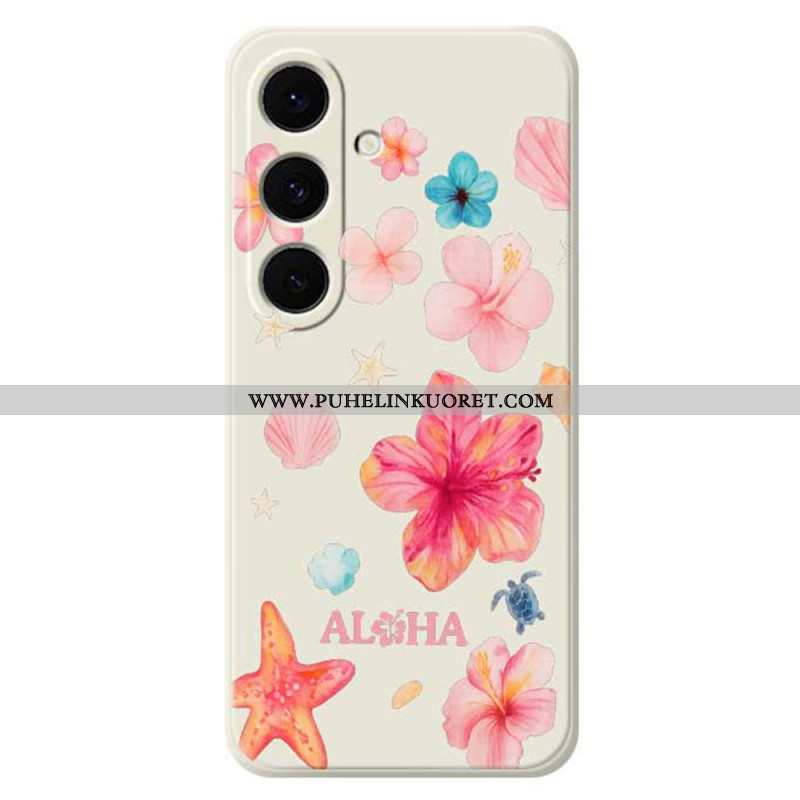 Kuori Samsung Galaxy S25 Fe Kukat-silikoni