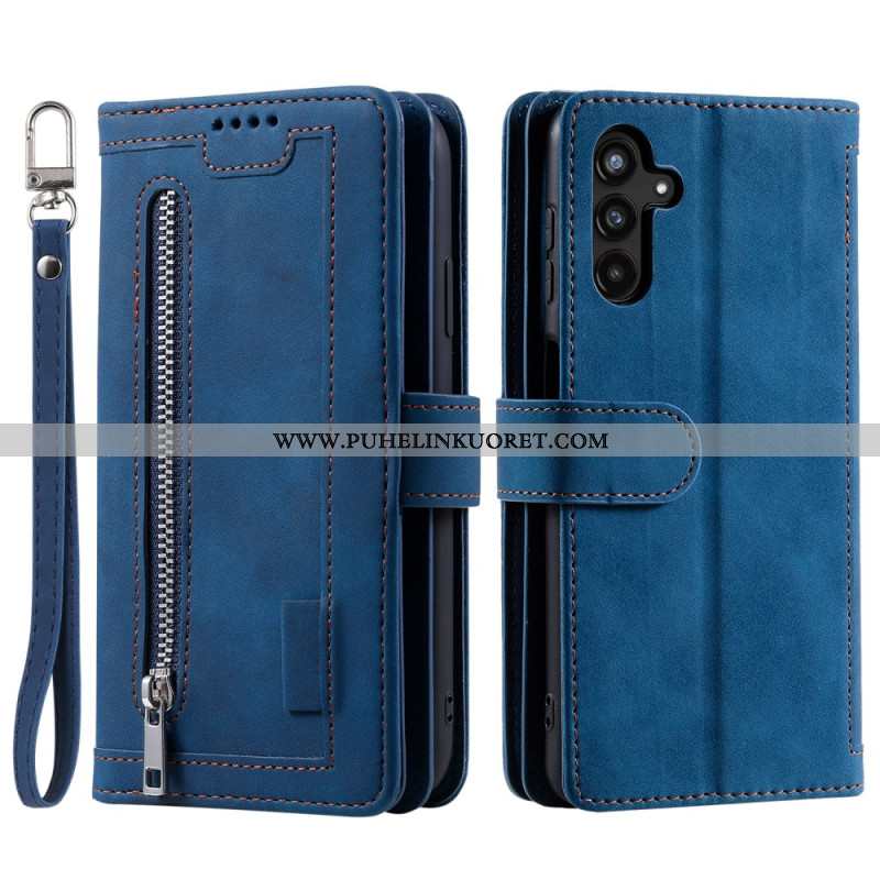 Kotelot Samsung Galaxy S25 Fe Korttikotelo Ja Vetoketju Suojakuori