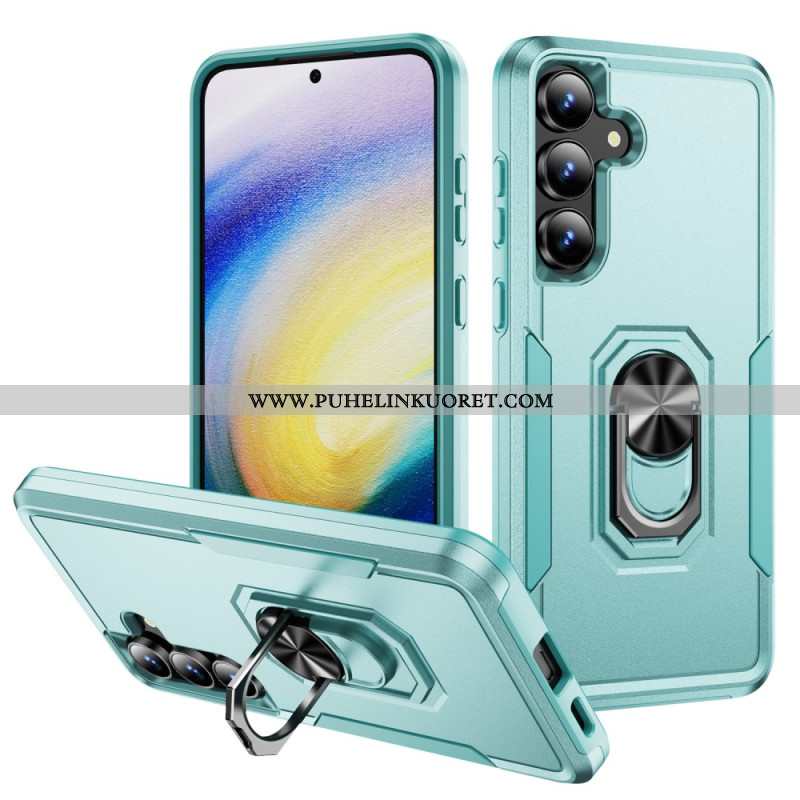 Kuori Samsung Galaxy S25 Fe Metalliefektinen Sormuspidike Suojakuori