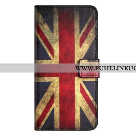 Kotelot Samsung Galaxy S25 Fe Vintage-britannian Lippu