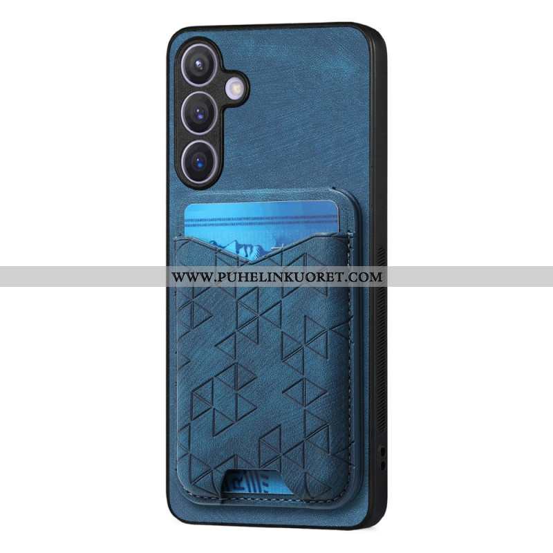 Kuori Samsung Galaxy S25 Plus 5g Korttikotelolla Ja Jalustalla Suojakuori