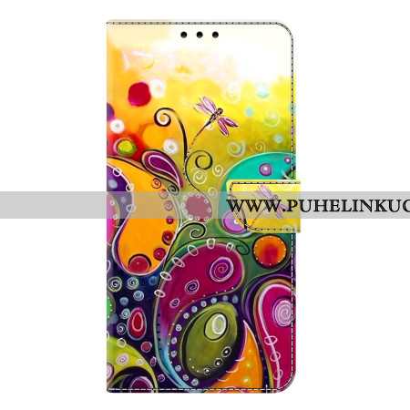 Kotelot Samsung Galaxy S25 Plus 5g Puhelinkuoret Värikäs Kukkakuvio