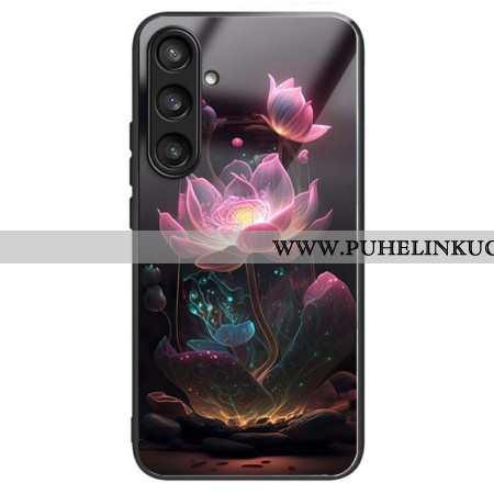 Case Samsung Galaxy S25 Plus 5g Puhelinkuoret Karkaistusta Lasista Valmistettu Lootus