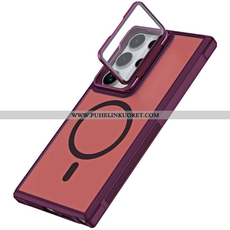 Kuori Samsung Galaxy S25 Ultra 5g Magsafe-yhteensopiva Mattapintainen Sormenjälkiä Hylkivä Muotoilu 