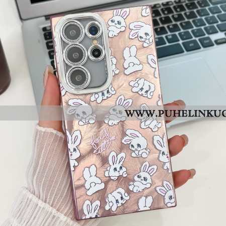 Kuori Samsung Galaxy S25 Ultra 5g Hauskoja Pupuja Linssinsuojalla