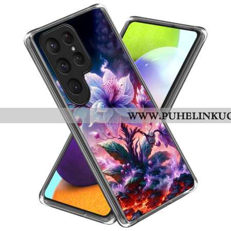 Kuori Samsung Galaxy S25 Ultra 5g Violetit Kukat