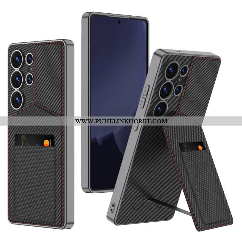 Kuori Samsung Galaxy S25 Ultra 5g Gkk-korttikotelo Ja Jalusta