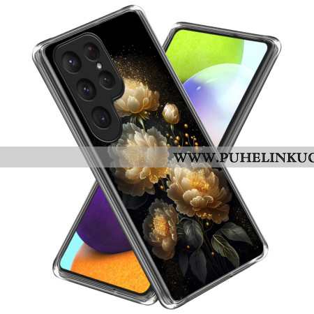 Kuori Samsung Galaxy S25 Ultra 5g Kultainen Pioni Suojakuori