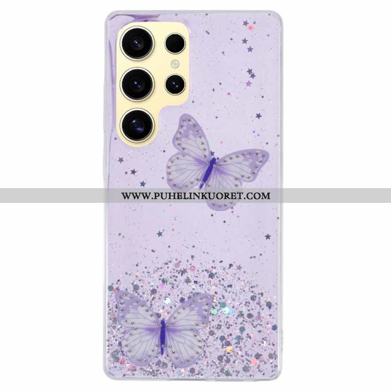 Kuori Samsung Galaxy S25 Ultra 5g Kimaltelevia Perhosia