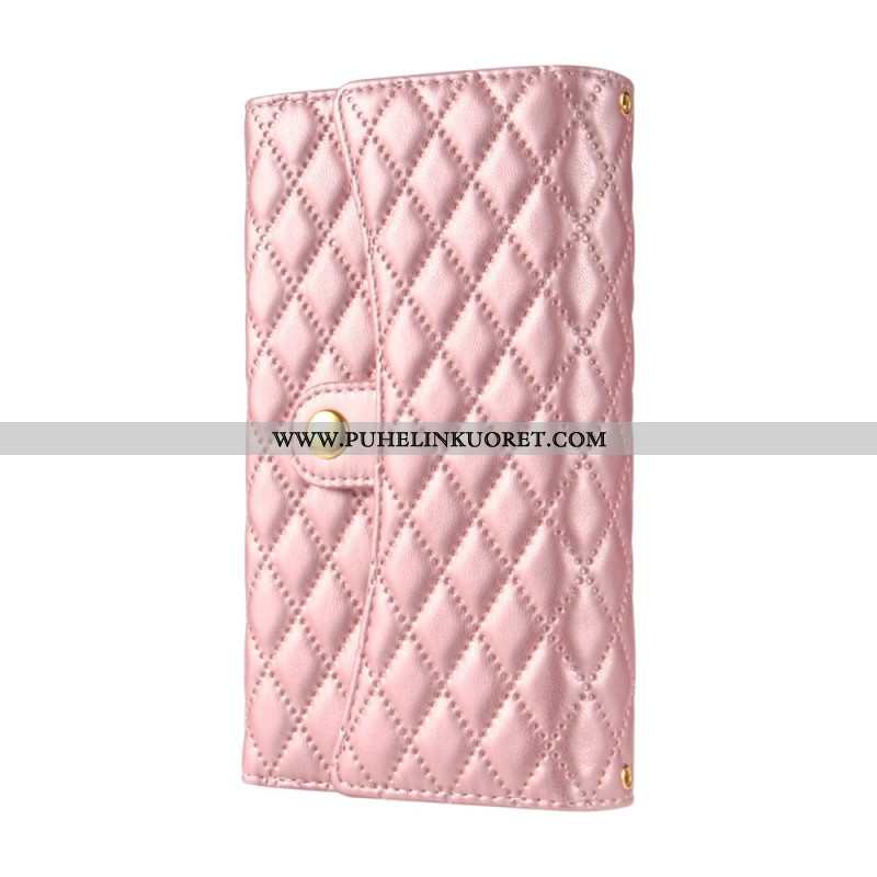 Kuoret Samsung Galaxy S25 Ultra 5g Tikattu Lompakko Olkahihnalla