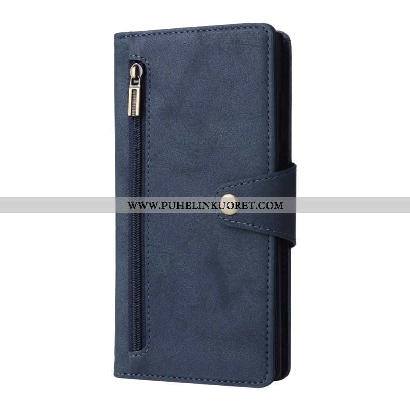 Kotelot Samsung Galaxy S25 Ultra 5g Mokkanahkakuvioinen Lompakko Hihnalla