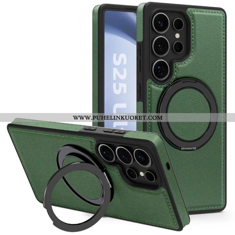 Kuori Samsung Galaxy S25 Ultra 5g Magneettinen Pyörivällä Jalustalla