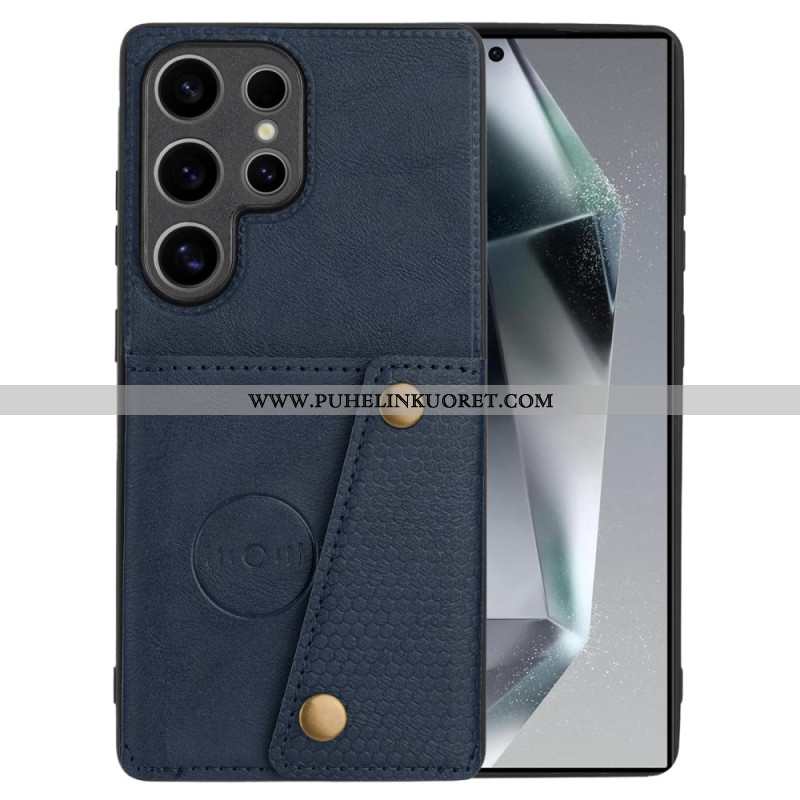 Kuori Samsung Galaxy S25 Ultra 5g Retrotyylinen Korttikotelo