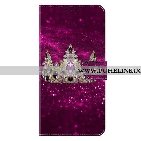 Kotelot Samsung Galaxy S26 Plus Violetti Timanttikruunu Suojakuori