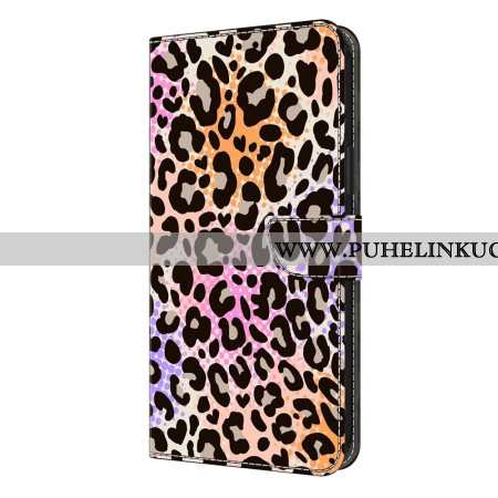 Nahkakotelo Samsung Galaxy S26 Plus Täplikäs Leopardikuvio