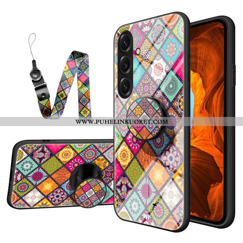 Kuori Samsung Galaxy S26 Plus Sormuksenpidike Ja Tilkkutäkki