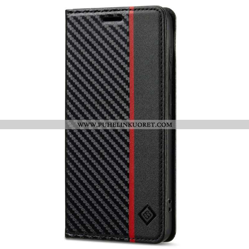 Nahkakotelo Samsung Galaxy S26 Plus Puhelinkuoret Hiilikuitu