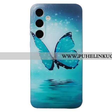 Kuori Samsung Galaxy S26 Sininen Perhonen Suojakuori