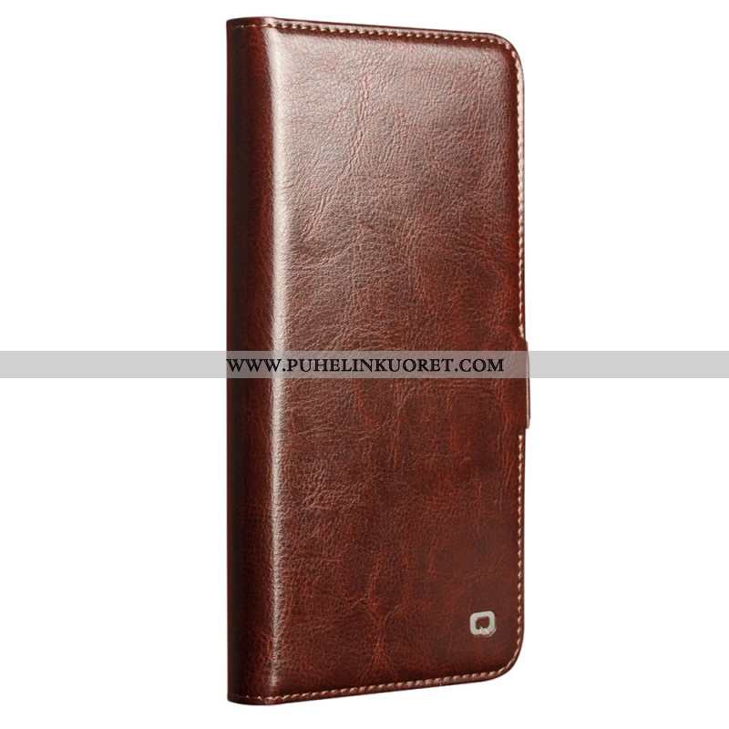 Nahkakotelo Samsung Galaxy S26 Puhelinkuoret Qialino-lompakko