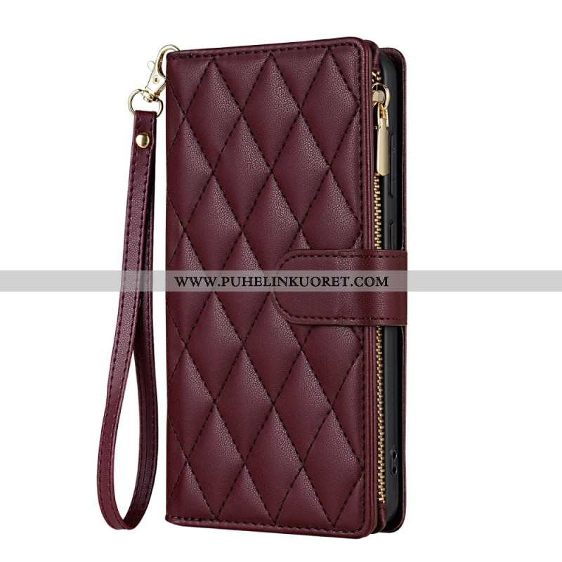 Kotelot Samsung Galaxy S26 Tikattu Ja Säädettävä Olkahihna