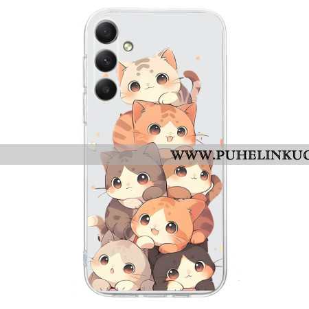 Kuori Samsung Galaxy S26 Useita Kissanpentuja Suojakuori