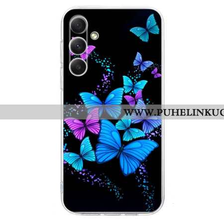 Kuori Samsung Galaxy S26 Värikkäitä Perhosia Suojakuori