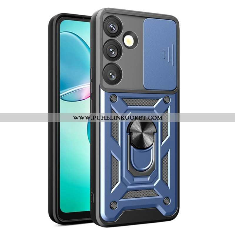 Kuori Samsung Galaxy S26 Jalkatuki Ja Liukuva Kamerasuoja Suojakuori