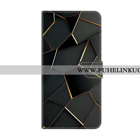 Kotelot Samsung Galaxy S26 Puhelinkuoret Mustat Ja Kultaiset Reunukset