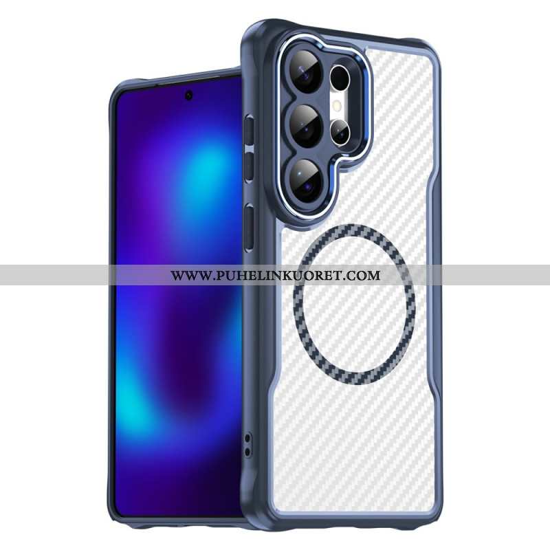 Kuori Samsung Galaxy S26 Ultra Magsafe Hybrid Protection -hiilikuitukuvio