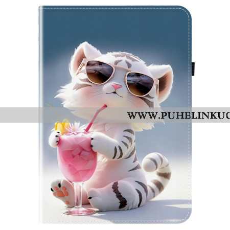 Kotelot Samsung Galaxy Tab S10 Fe Plus Sarjakuva-tiikeri