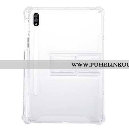 Case Samsung Galaxy Tab S10 Fe Puhelinkuoret Läpinäkyvä Jalusta