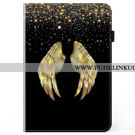 Kuoret Samsung Galaxy Tab S10 Plus Puhelinkuoret Kultaiset Siivet