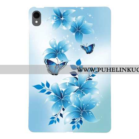 Kuori Samsung Galaxy Tab S11 Pienet Siniset Perhoset