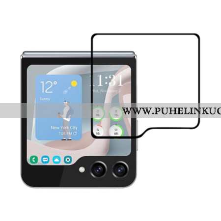 Karkaistusta Lasista Valmistettu Näytönsuoja Samsung Galaxy Z Flip 7 Fe / Z Flip 6 Mustat Reunat