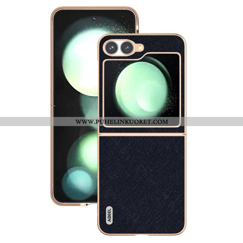 Kuori Samsung Galaxy Z Flip 7 Fe Teksturoitu Nahka