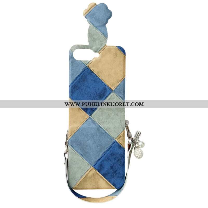 Kuori Samsung Galaxy Z Flip 7 Fe Retro Kissankäpälälukolla