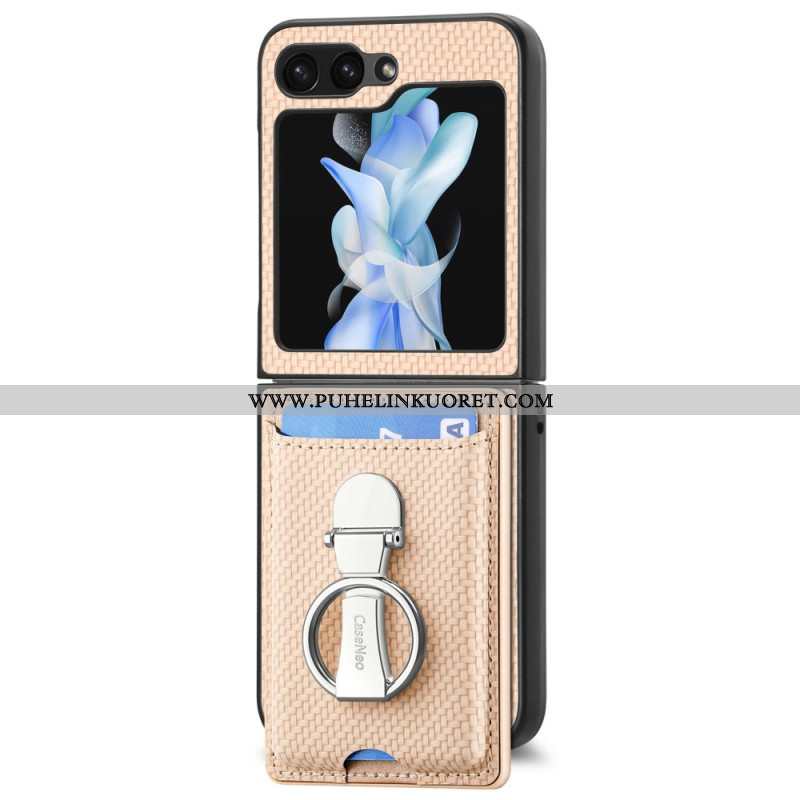 Kuori Samsung Galaxy Z Flip 7 Fe Taitettava Jalusta Ja Korttipidike