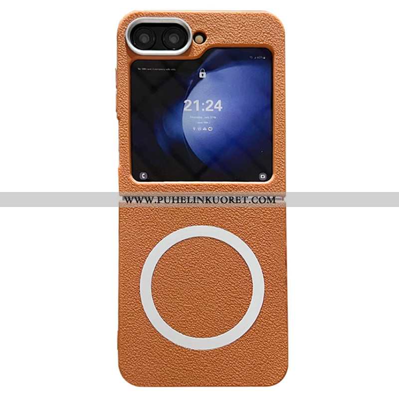 Kuori Samsung Galaxy Z Flip 7 Fe Nahkakuvio Suojakuori