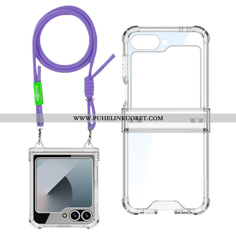 Kuori Samsung Galaxy Z Flip 7 Fe Läpinäkyvä Suojakuori