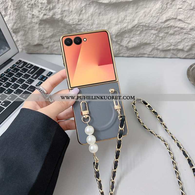 Kuori Samsung Galaxy Z Flip 7 Magneettinen Riipushihna Suojakuori