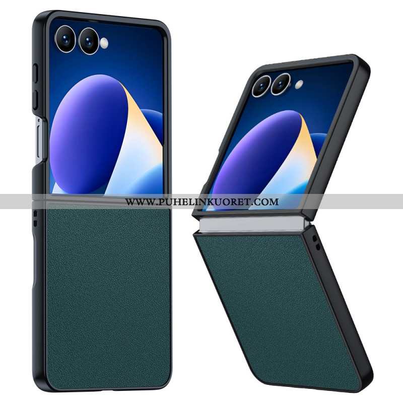 Kuori Samsung Galaxy Z Flip 7 Nahkakuvioinen Suojakuori