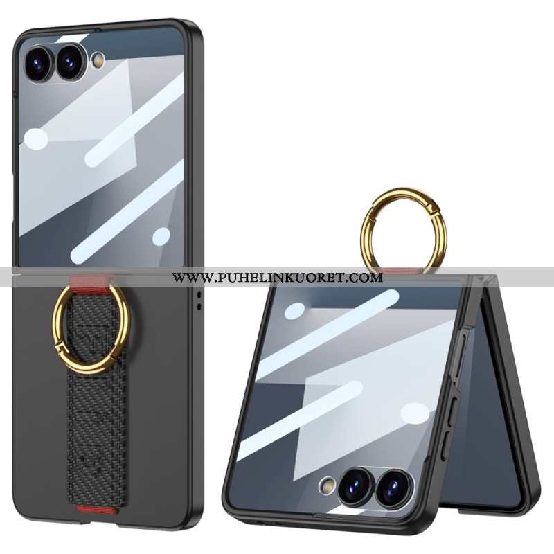 Puhelinkuoret Samsung Galaxy Z Flip 7 Gkk:n Rannehihna Ja Näytönsuoja