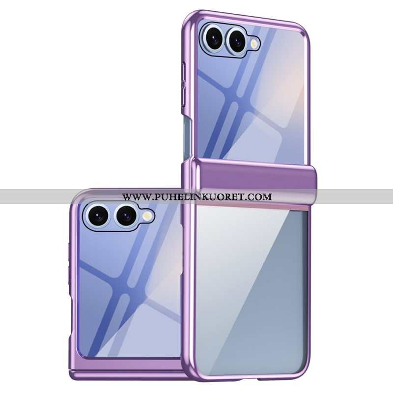 Kuori Samsung Galaxy Z Flip 7 Metalliefektinen Saranasuoja Suojakuori