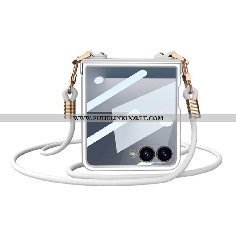 Kuori Samsung Galaxy Z Flip 7 Nyörirannekoru Suojakuori